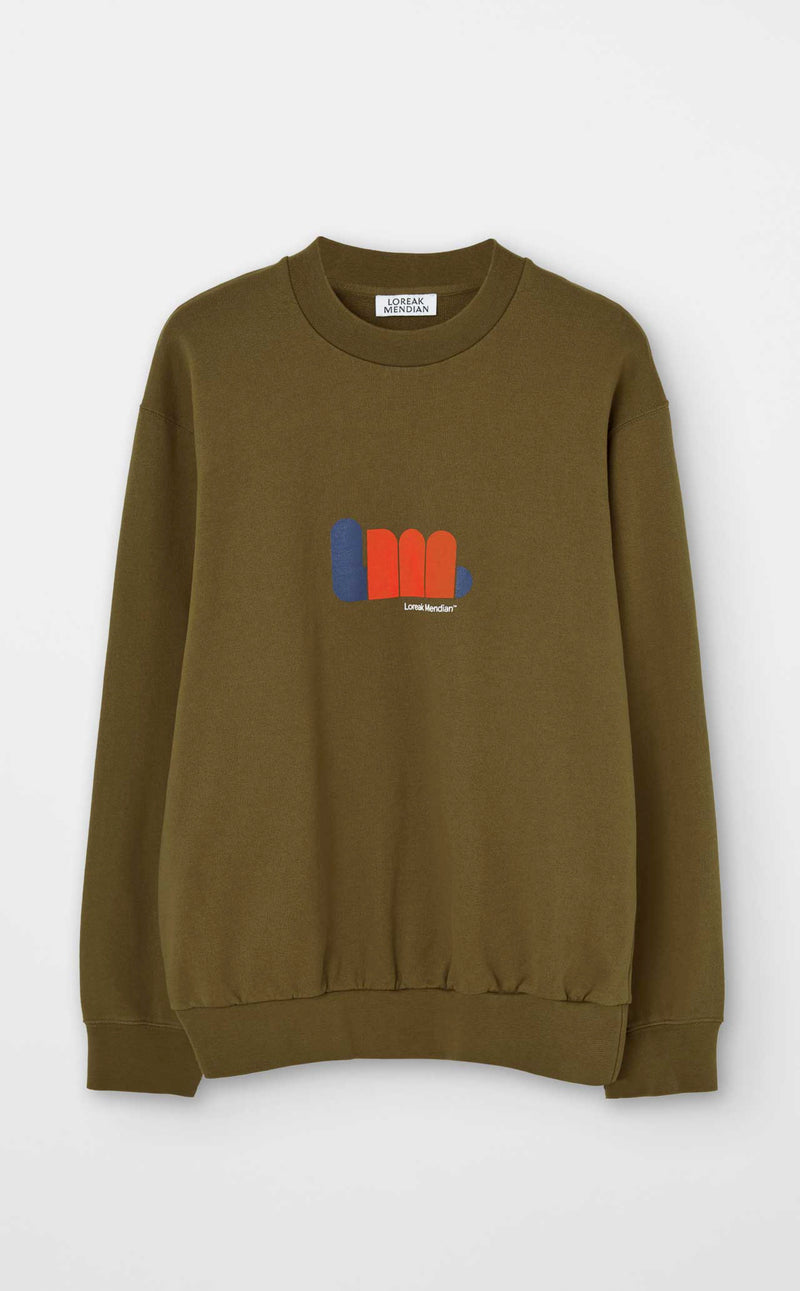 Sweatshirt Sw Bauhaus Corporate - Khaki - Homme