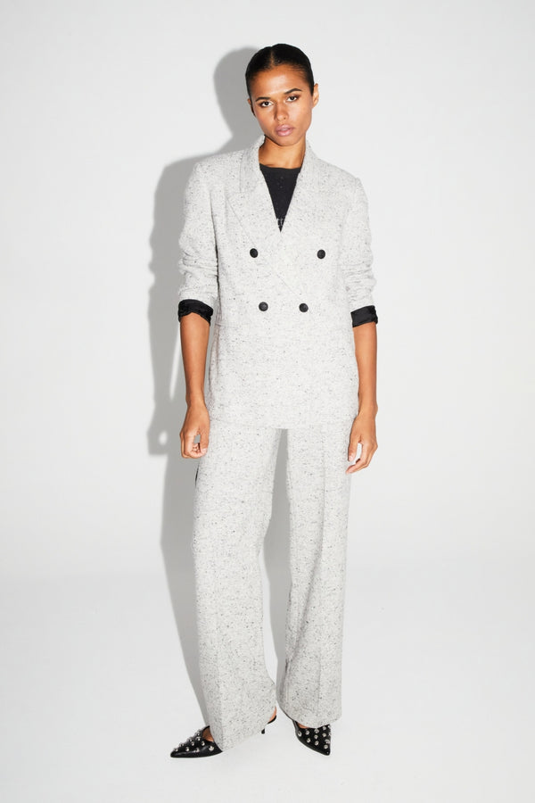 Ema Granito Wool Blazer Made In Italy