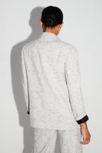 Blazer Ema Laine Granito Fabriqué En Italie