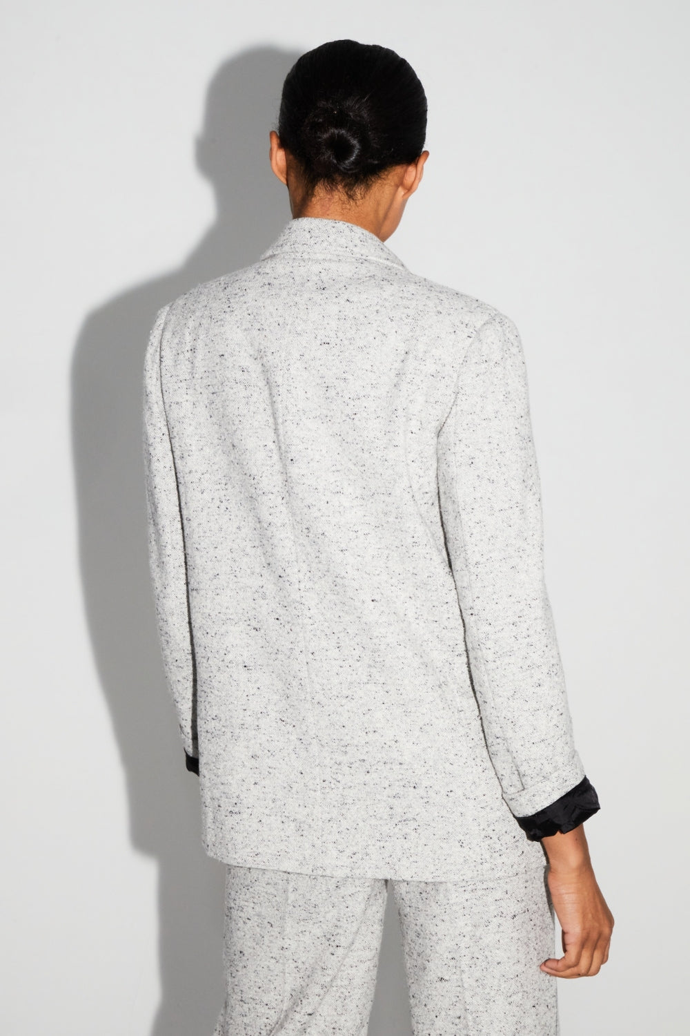 Blazer Ema Laine Granito Fabriqué En Italie