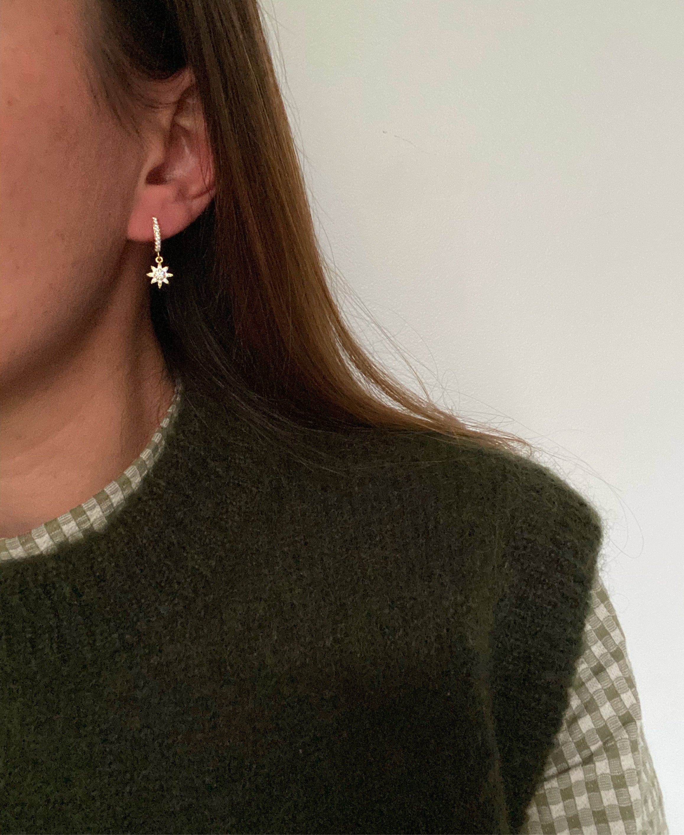 Tabata Single Hoop Earring