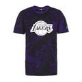 Tee-Shirt New Los Angeles Lakers Oil Slick Print