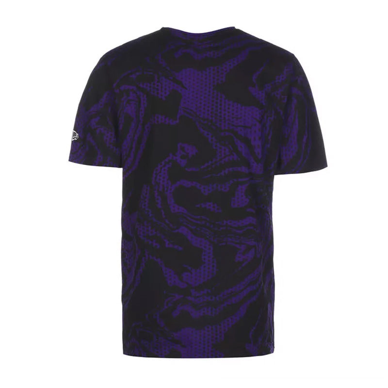 Tee-Shirt New Los Angeles Lakers Oil Slick Print