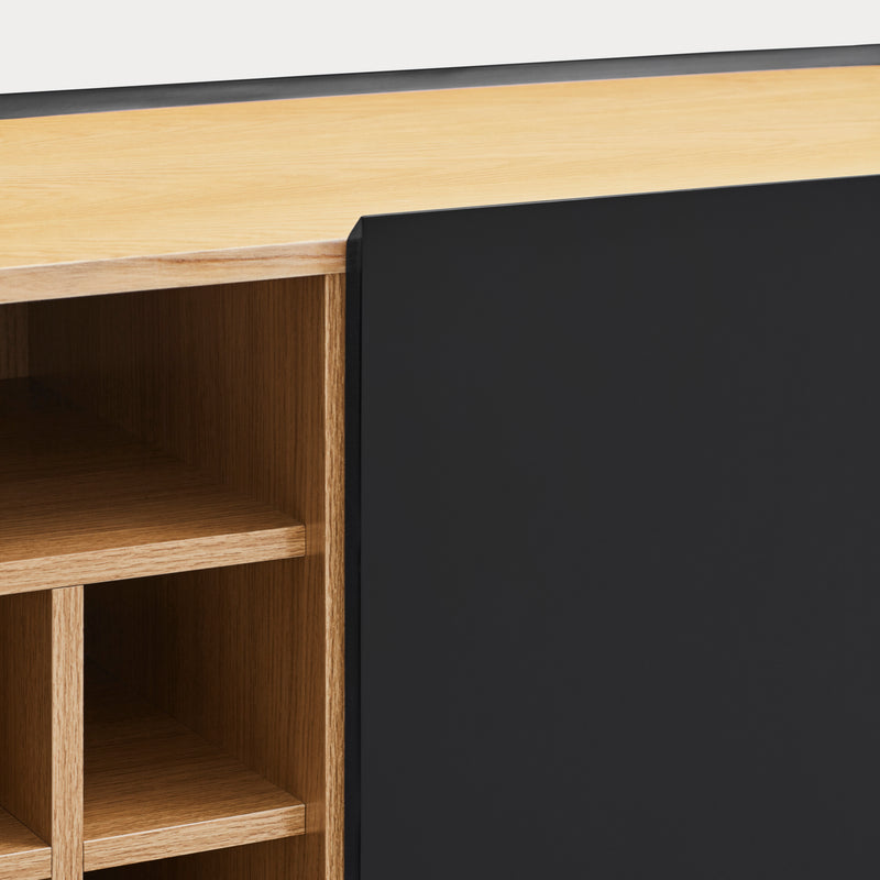 Arista - Auxiliaire - Noir & Chêne