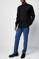 Pantalon - Bleu - Homme