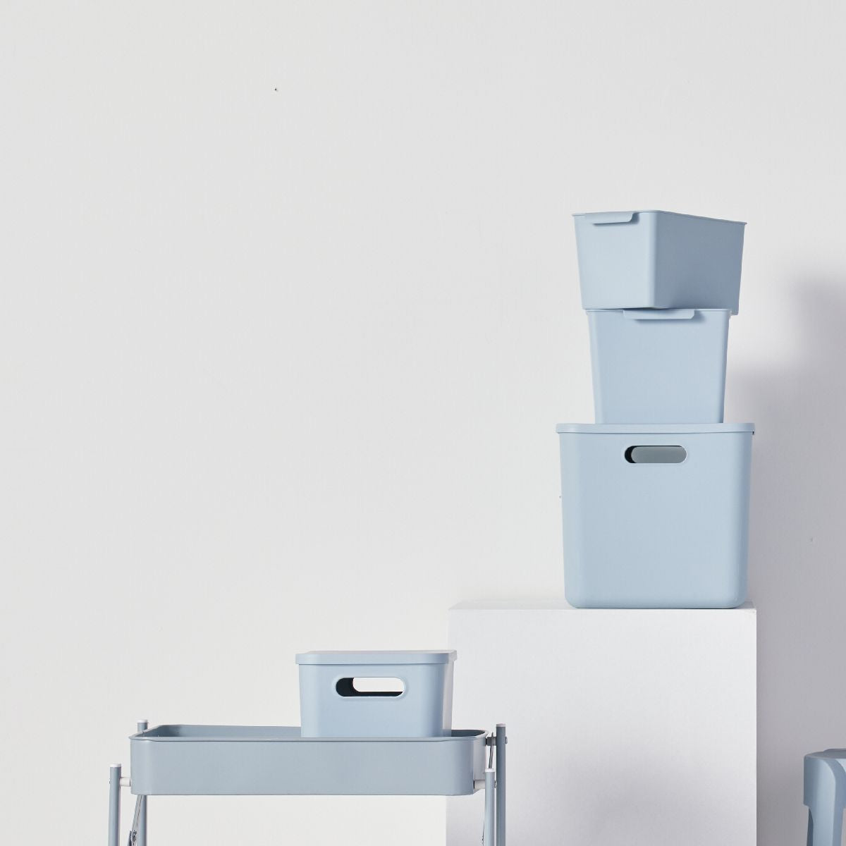 Panier De Rangement - Bleu