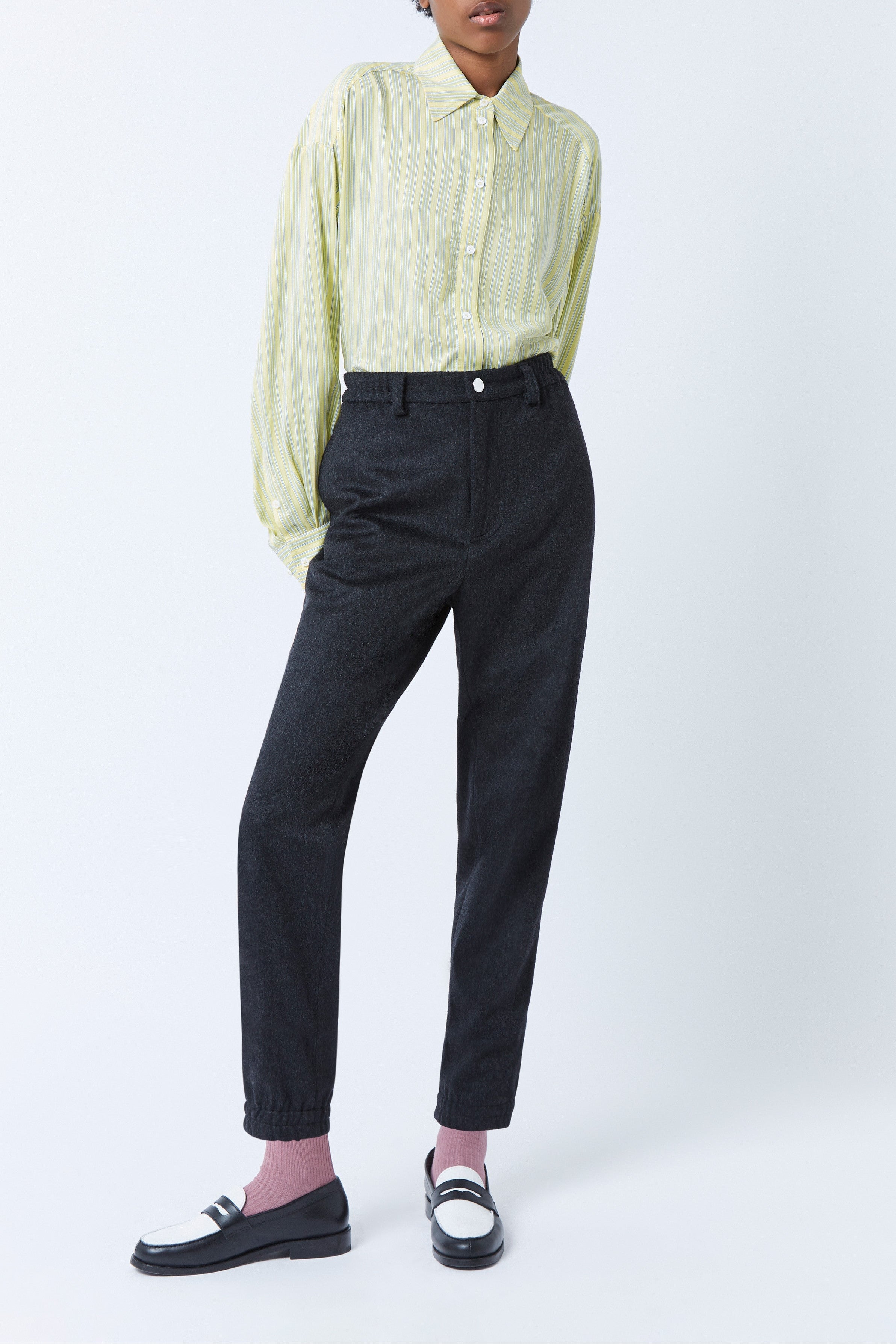 Easy Flanelle ANTHRACITE Trousers