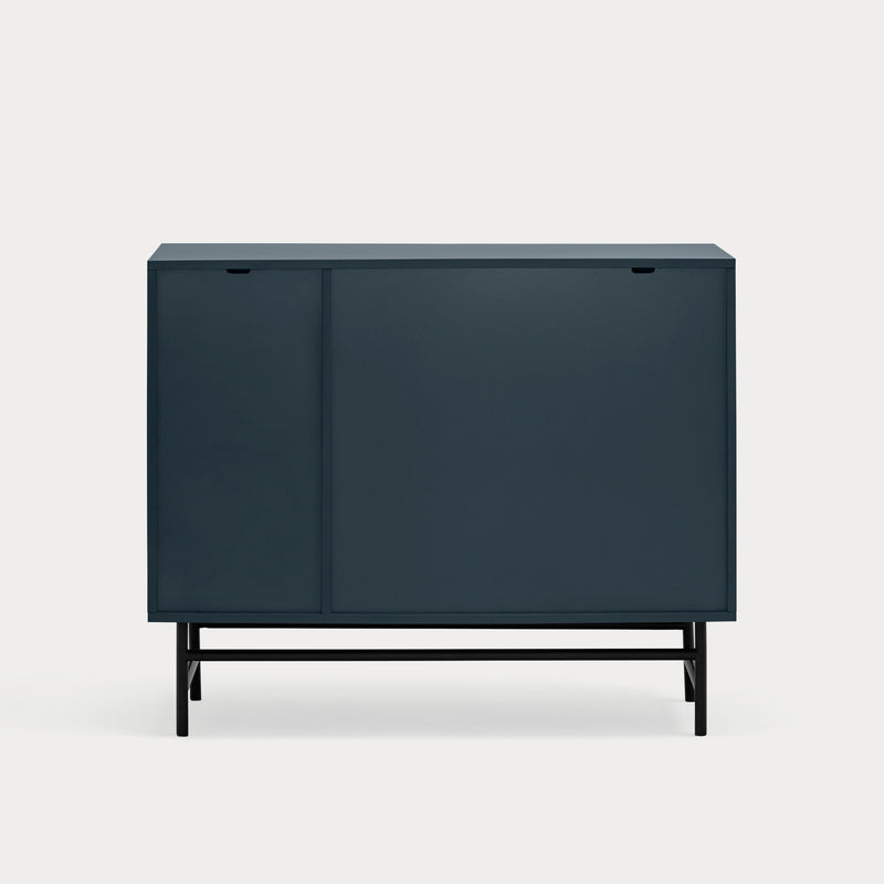 Point - Commode - Bleu Foncé & Noir