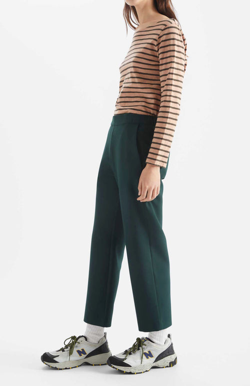 Pantalon Lenie - Fisherman Green - Femme