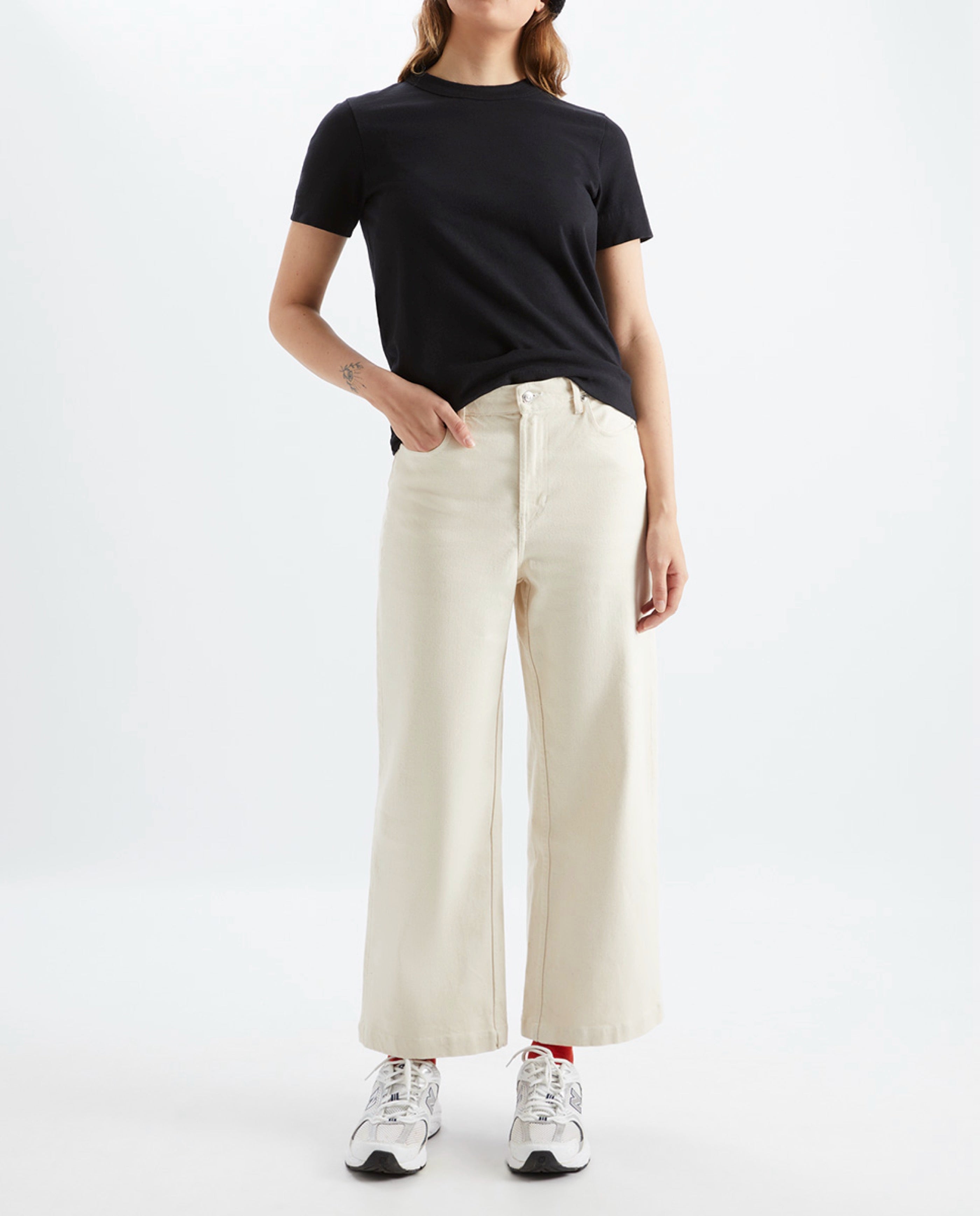 Ane Trousers - Ecru - Women's
