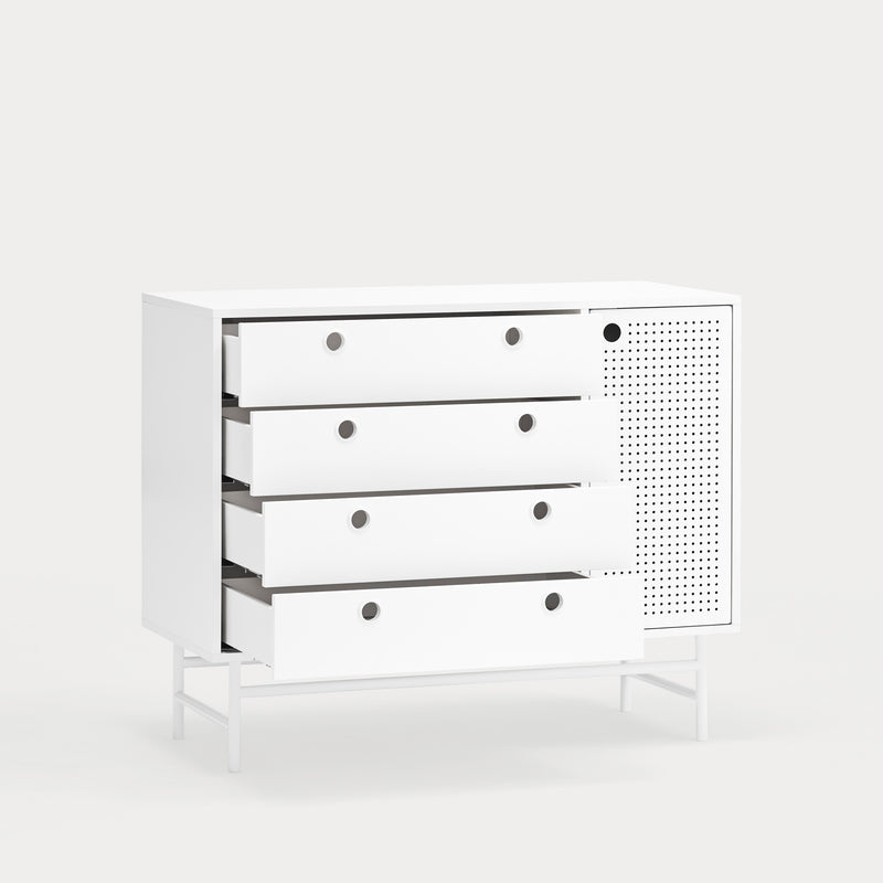 Point - Commode - Blanc