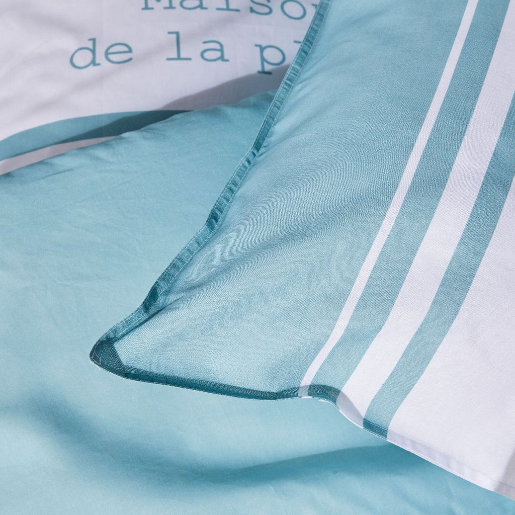 Maison De La Plage - Parure De Lit - Bleu