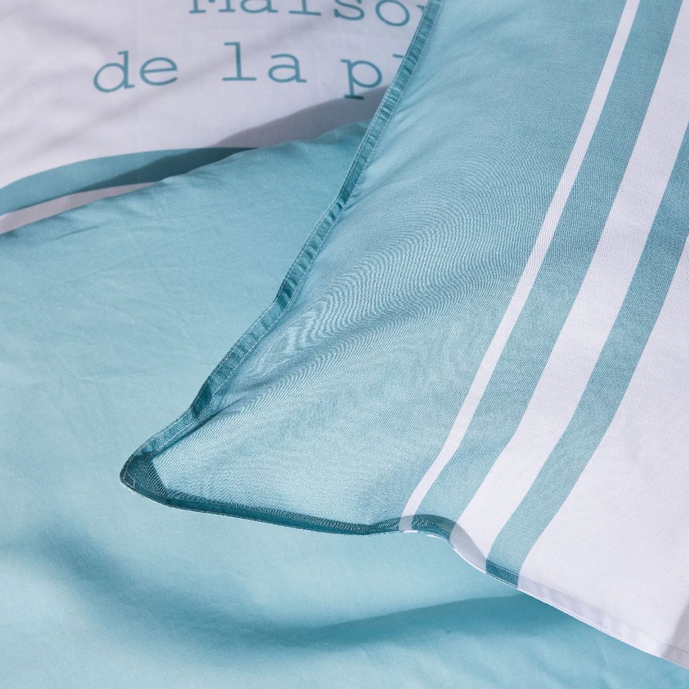 Maison De La Plage - Parure De Lit - Bleu