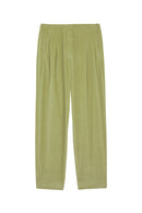 Prince Velvet Trousers LIME GREEN