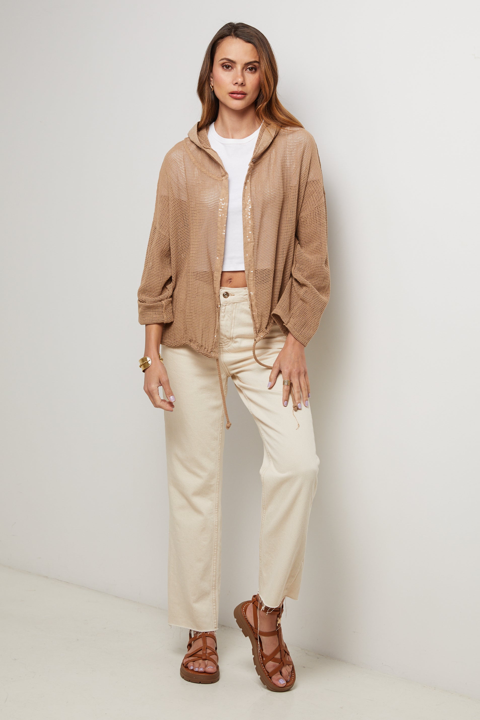 Gilet - Camel - Femme