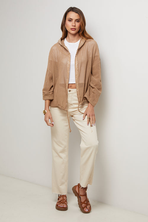 Gilet - Camel - Femme