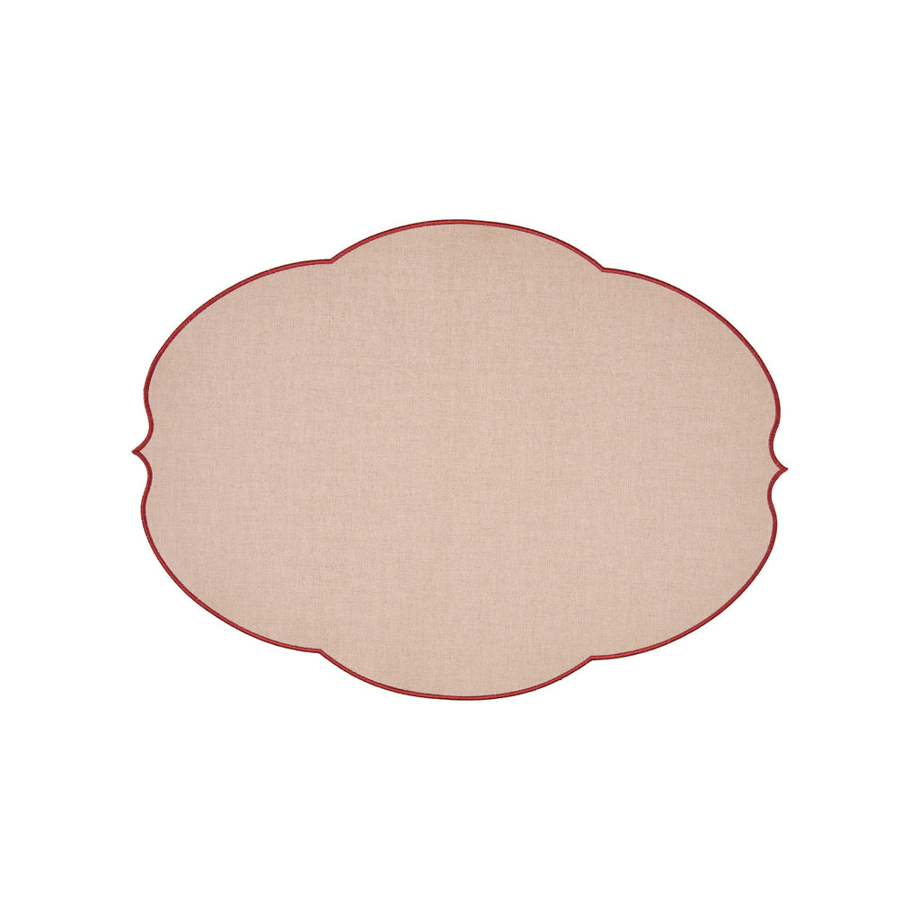 Mantel individual reversible - Flora