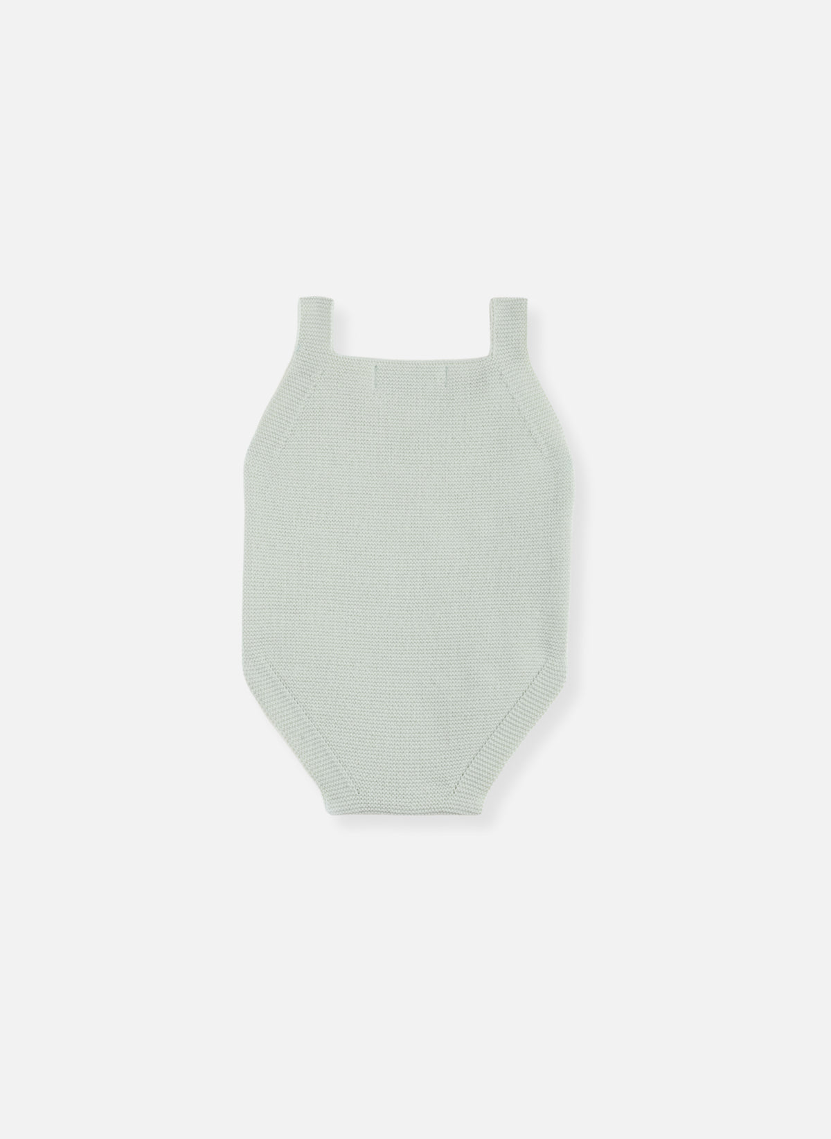Barboteuse En Tricot - Vert Mercury