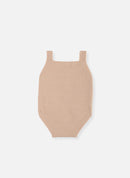 Barboteuse En Tricot - Moka