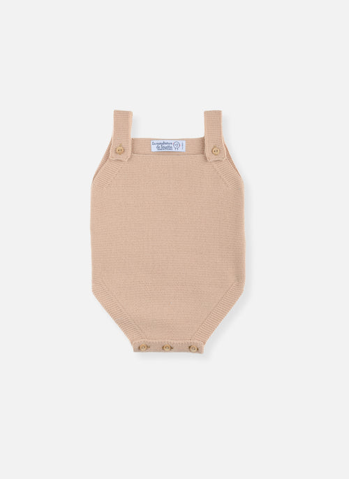 Barboteuse En Tricot - Moka