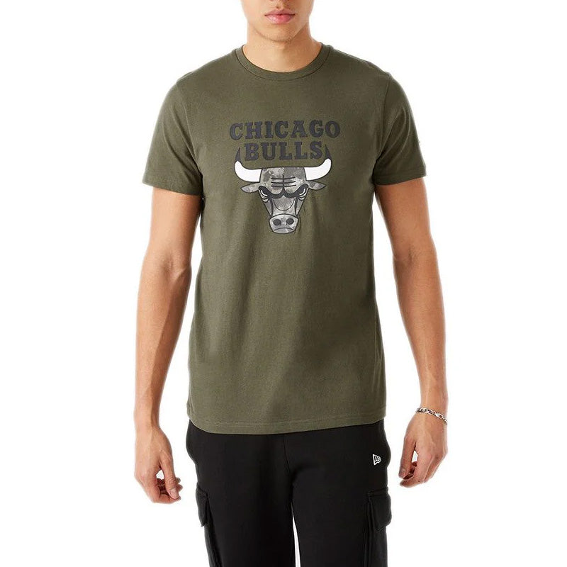 Tee-Shirt New Era Chicago Bulls Outdoor Utility