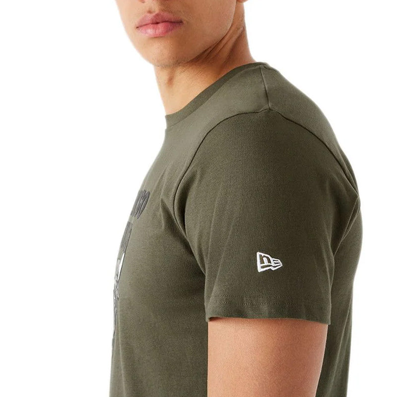 Tee-Shirt New Era Chicago Bulls Outdoor Utility
