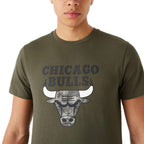 Tee-Shirt New Era Chicago Bulls Outdoor Utility