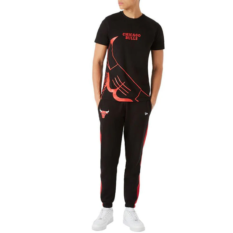 Pantalon De Survêtement New Era Nba Team Logo Chicago Bulls