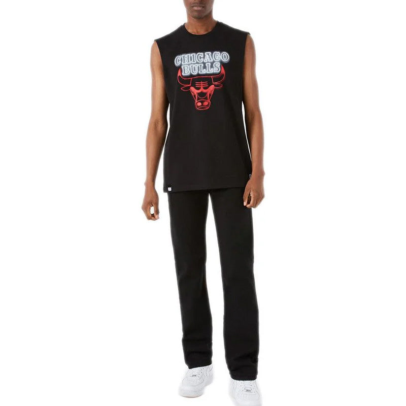 Débardeur New Era Nba Neon Sleeveless Chicago Bulls