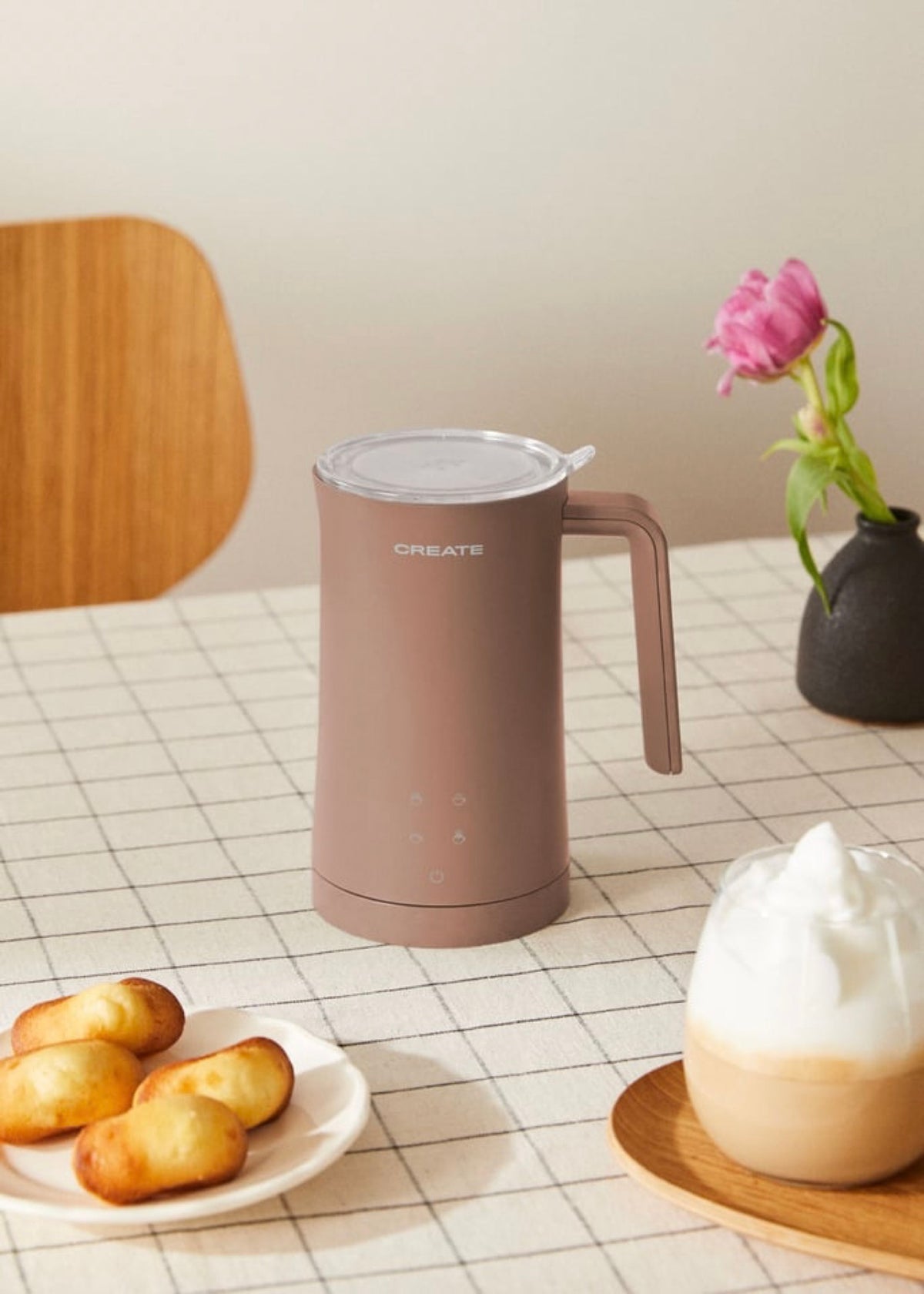 Milk Frother Studio - Espumador Calentador De Leche - Moca