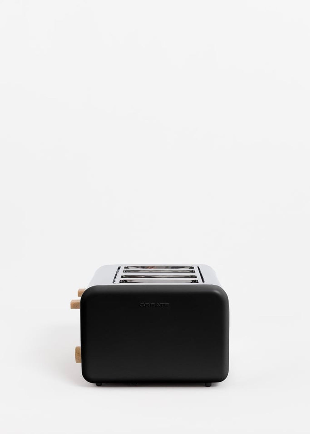 Toast Retro - Double Grille-Pain À Fentes Larges - Noir