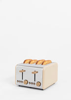 Toast Retro - Double Grille-Pain À Fentes Larges - Sable