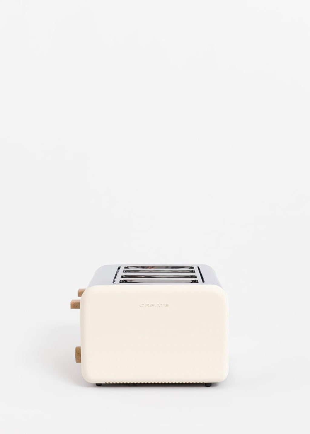 Toast Retro - Double Grille-Pain À Fentes Larges - Blanc Cassé