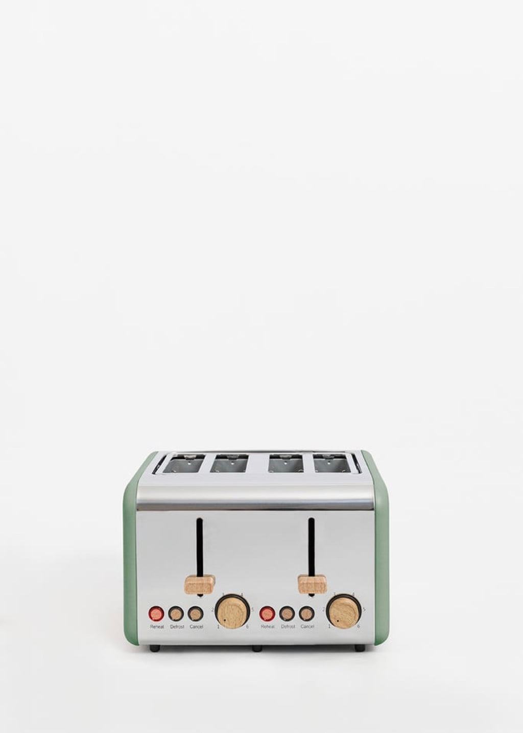 Toast Retro - Double Wide Slot Toaster - Sage