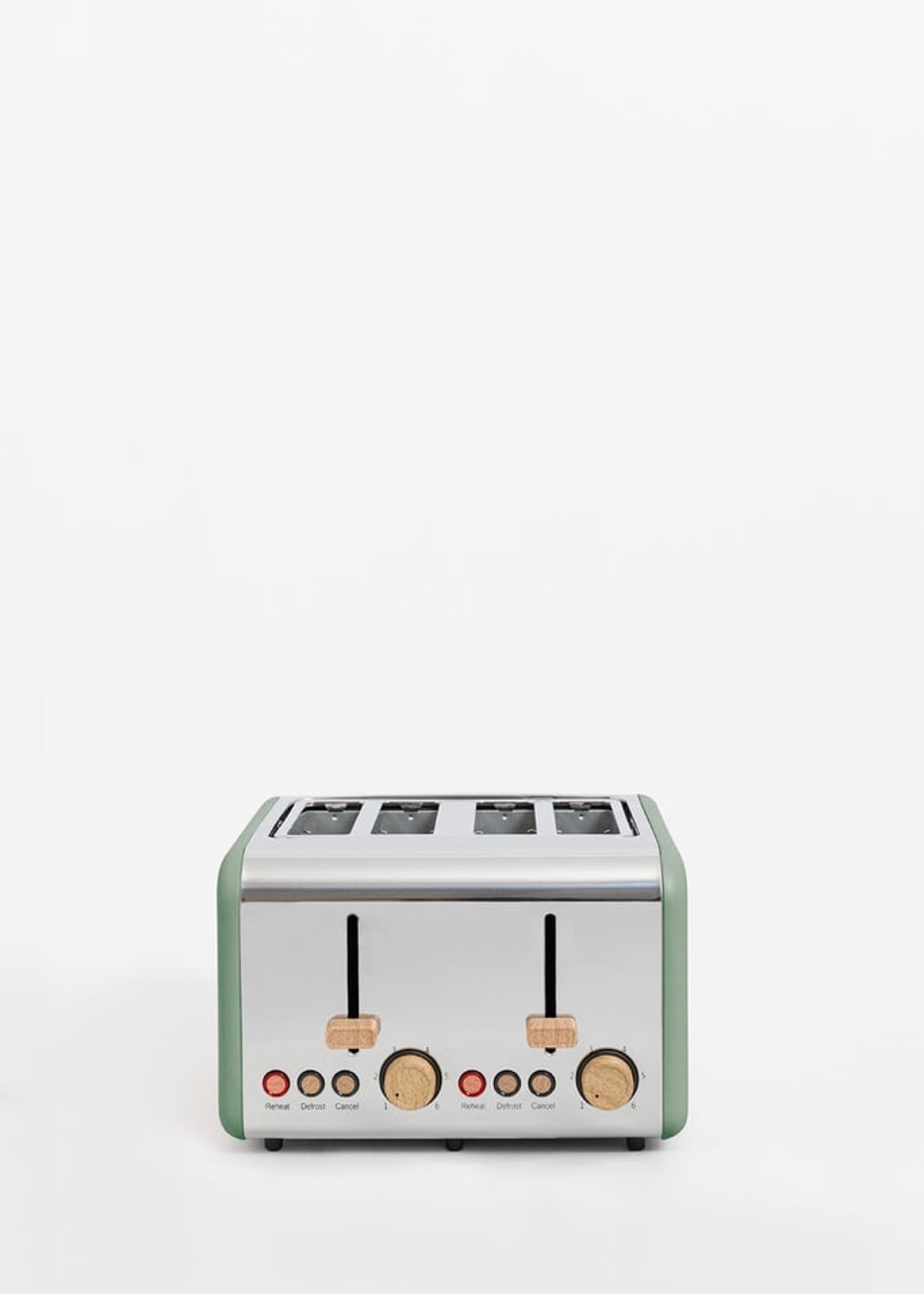 Toast Retro - Double Wide Slot Toaster - Sage