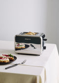 Toast Retro - Grille-Pain À Fentes Larges - Petit - Chromé