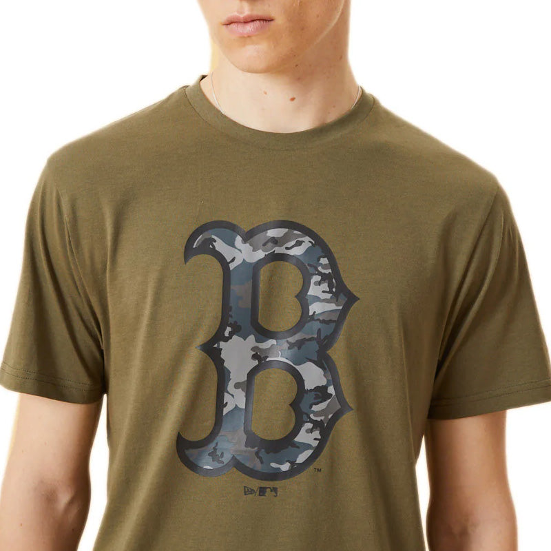Tee-Shirt New Era Mlb Seasonal Infill Bosred