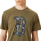 Tee-Shirt New Era Mlb Seasonal Infill Bosred