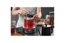 T-Prep - Tetera, 0,8 L - Negro/Transparente