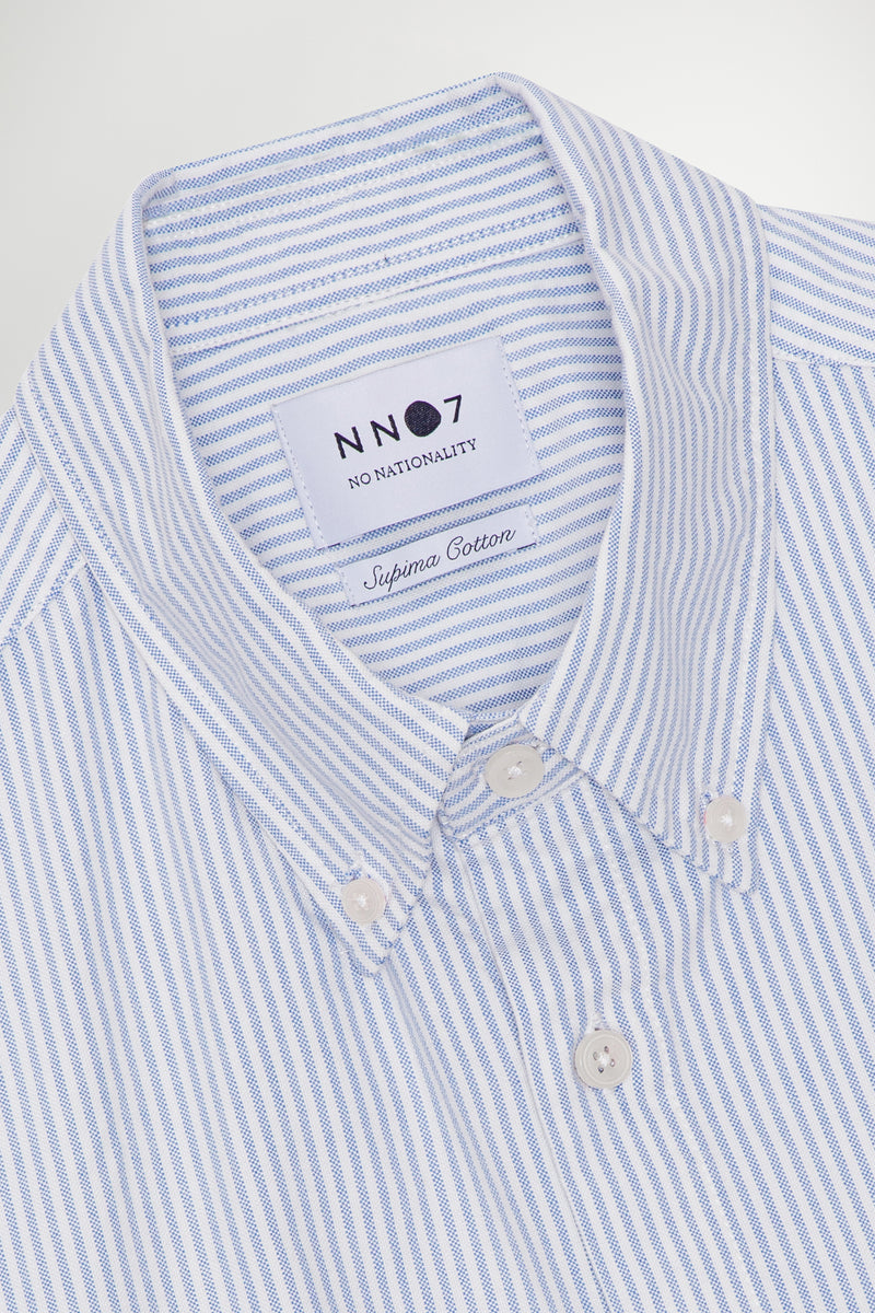 Chemise Arne Bd - Blue Stripe