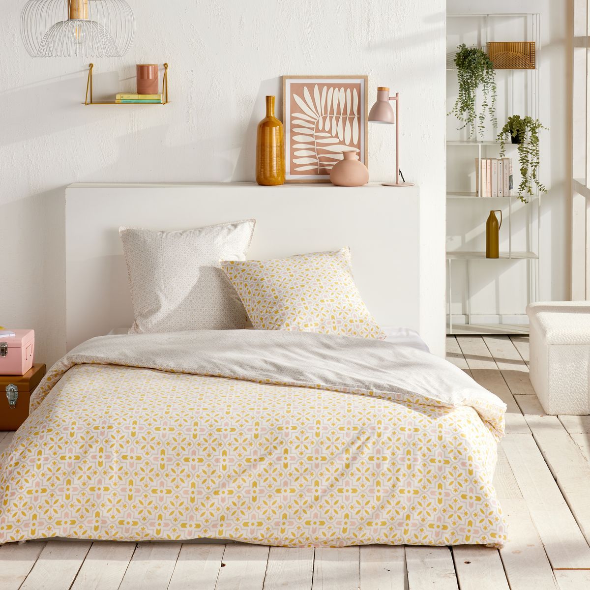 Sunshine - Parure De Lit Motif 18.13 - Dune