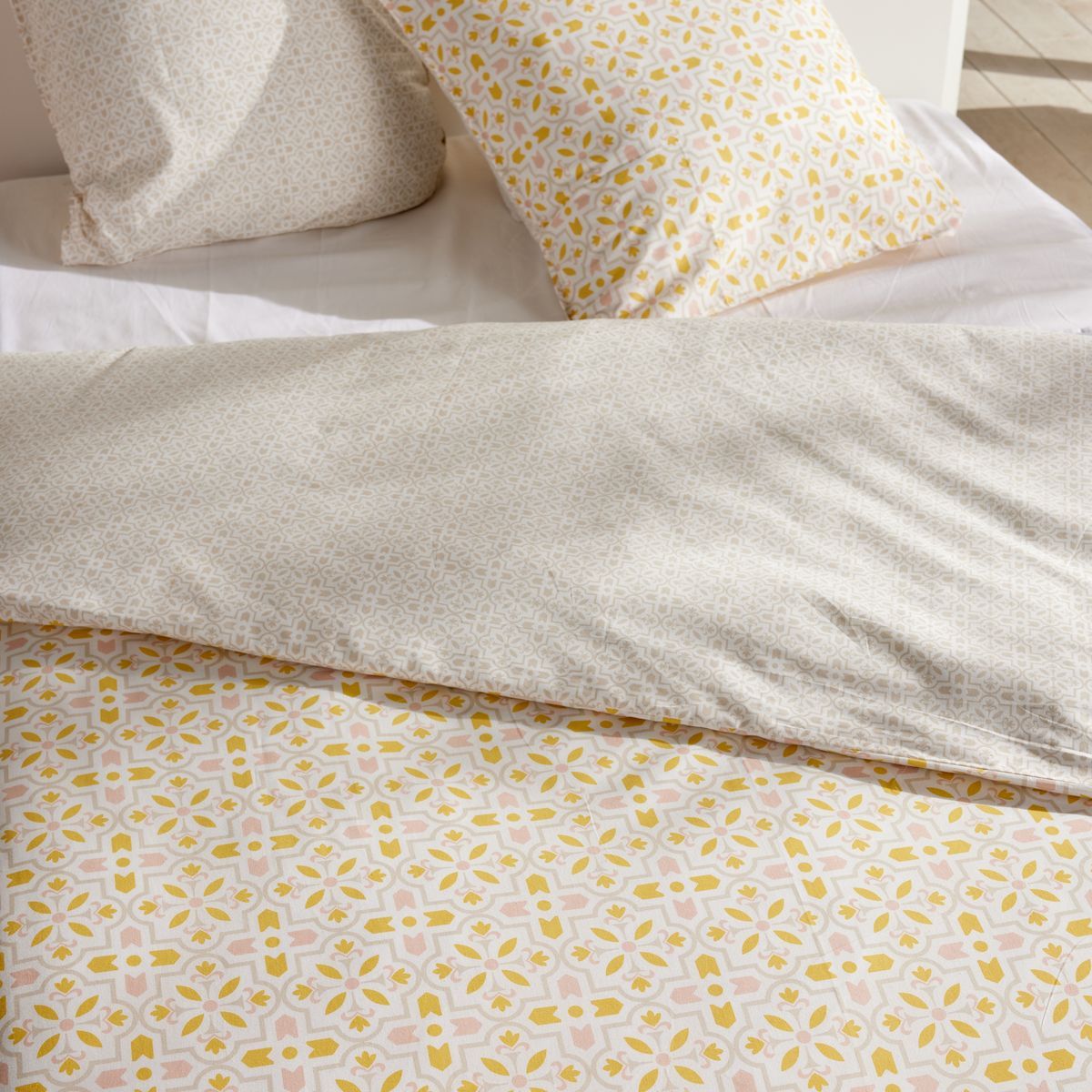 Sunshine - Parure De Lit Motif 18.13 - Dune