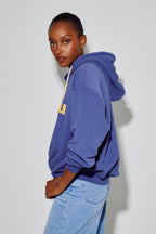Sweatshirt Kira Collège Navy, Fabriqué Au Portugal