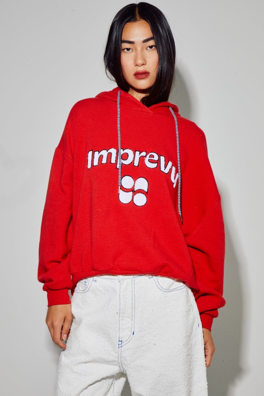 Sweatshirt Kira Collège Red, Fabriqué Au Portugal
