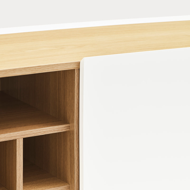 Arista - Auxiliaire - Blanc & Chêne