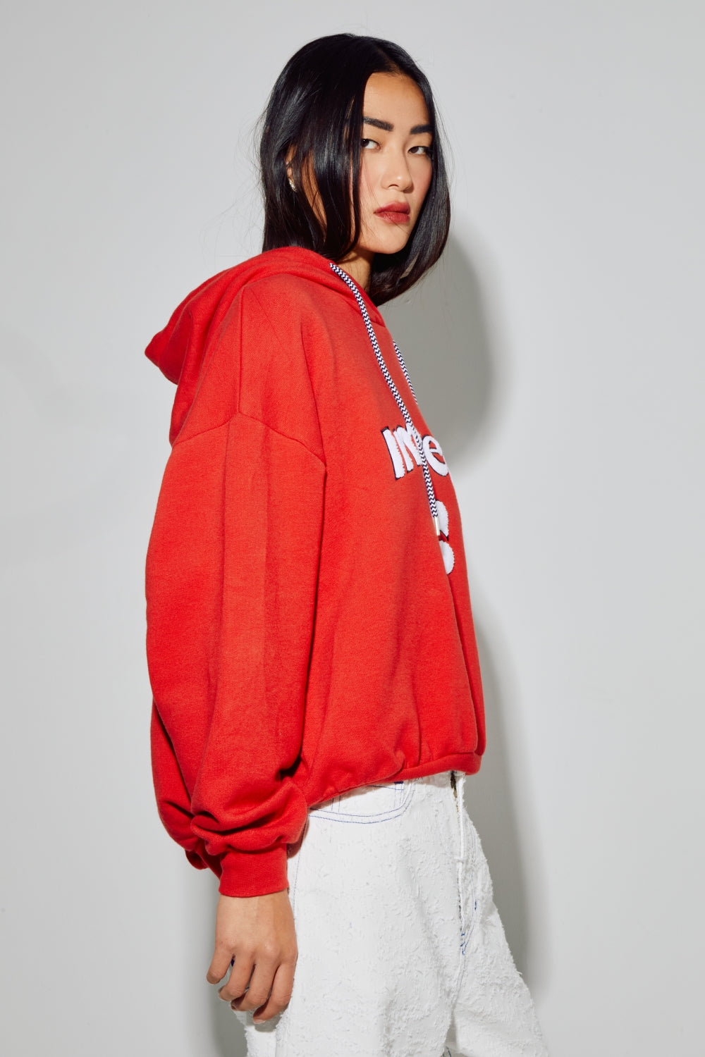 Sweatshirt Kira Collège Red, Fabriqué Au Portugal