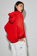 Sweatshirt Kira Collège Red, Fabriqué Au Portugal
