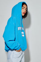 Sweatshirt Kira Collège Electric Blue, Fabriqué Au Portugal