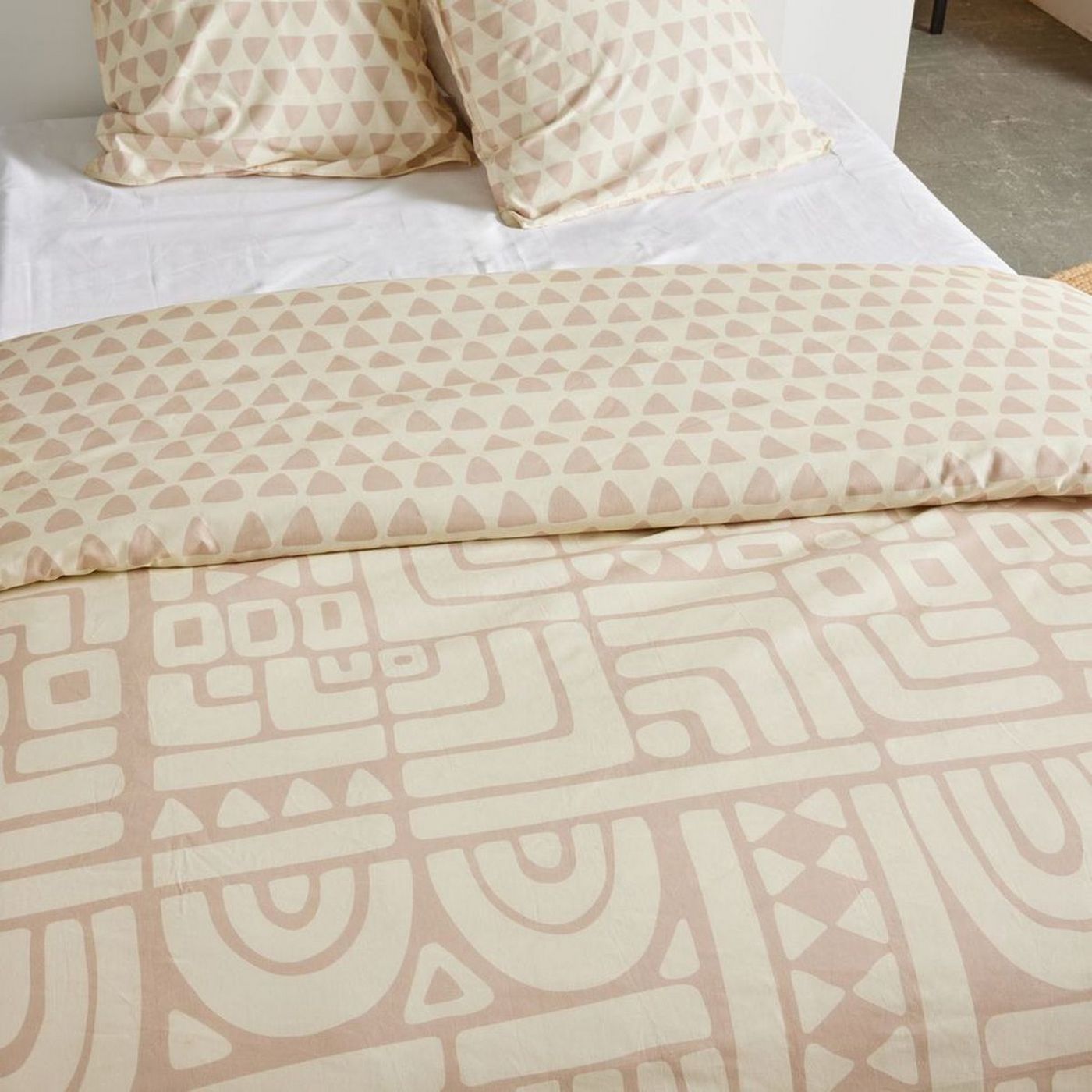 Sunshine - Parure De Lit Motif 19.19 - Rose