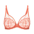 Soutien-Gorge Armature Décolleté Plongeant Wish - Rose Ginger